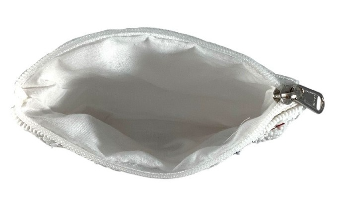 Seed Bead Coin Purse - Graduation