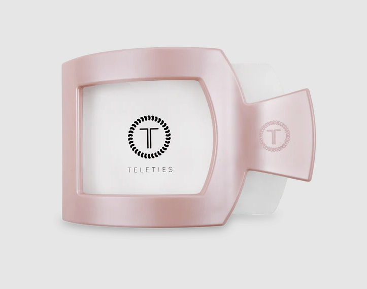 Teleties Hair Clip, Medium Flat Square