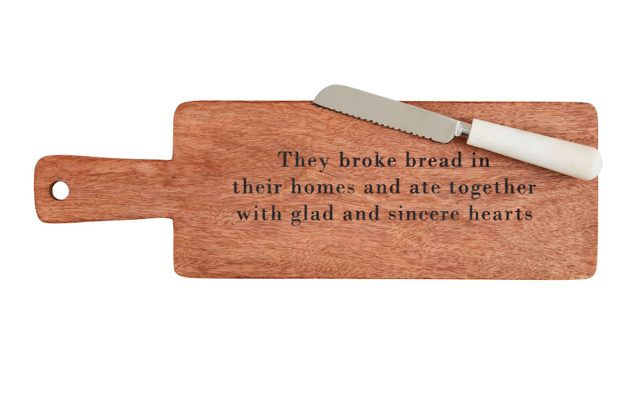Broke Bread Board Set