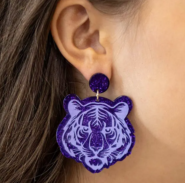Tiger Earrings