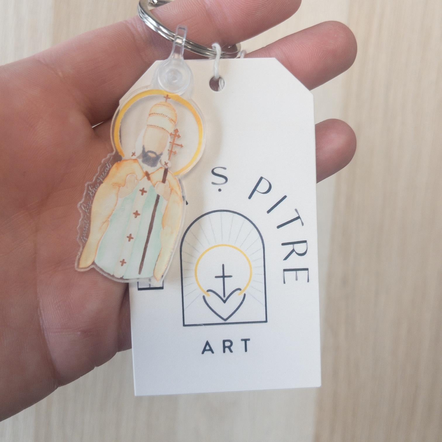 St. Leo the Great Keychain