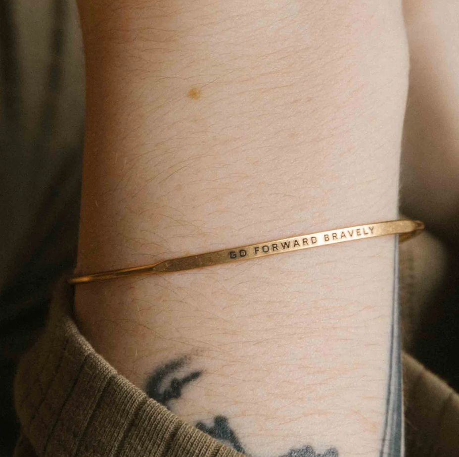 Posy: Go Forward Bravely Bracelet