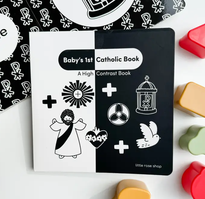 Baby's 1st Catholic Book: A High Contrast Board Book