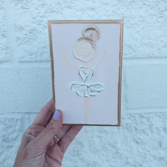 Small Ballerina Canvas