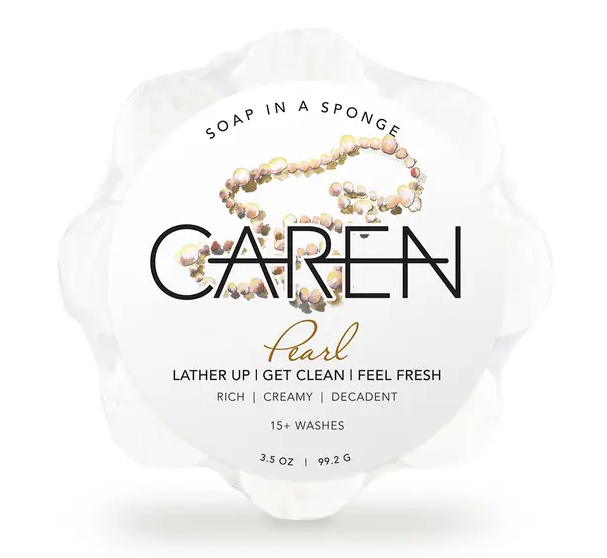 Caren Soap in a Sponge, Pearl