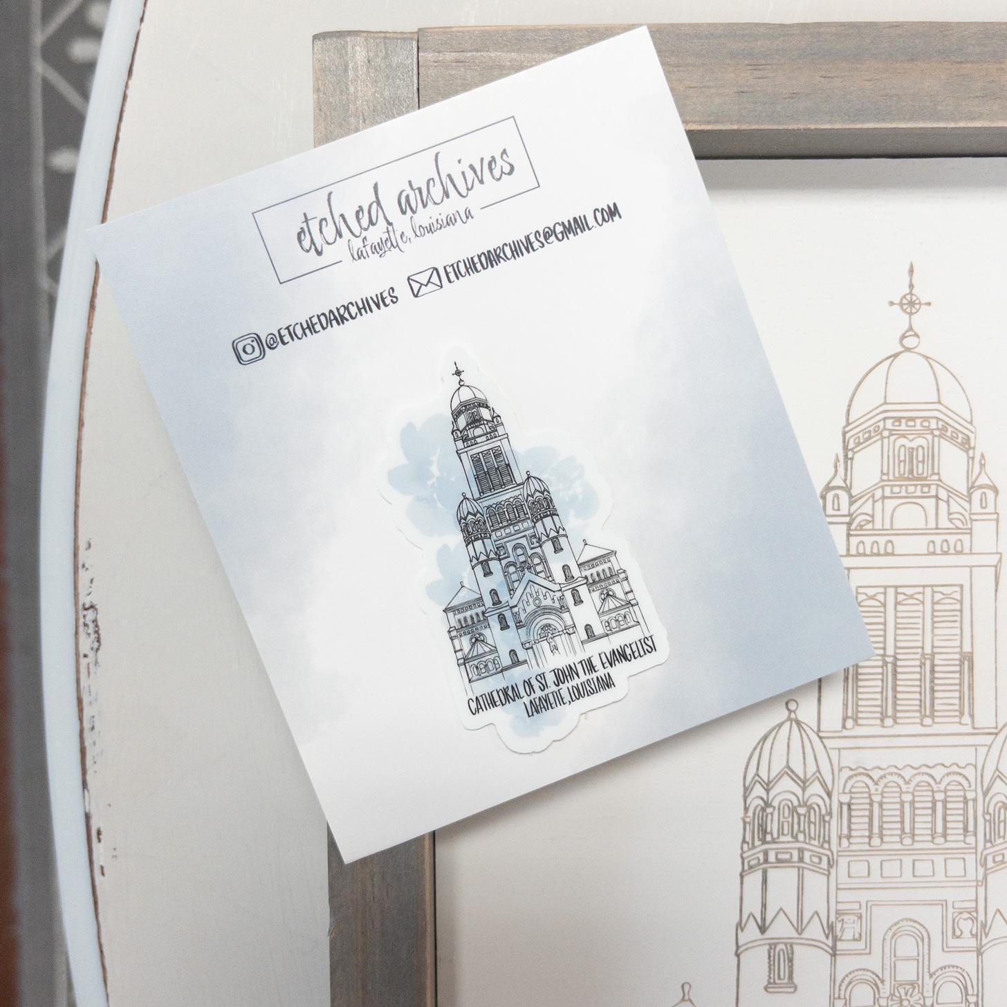 St. John's Cathedral Sticker