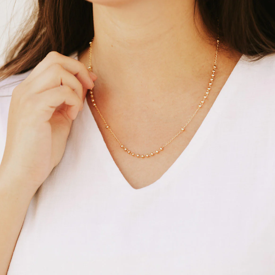 Rosary Bead Necklace