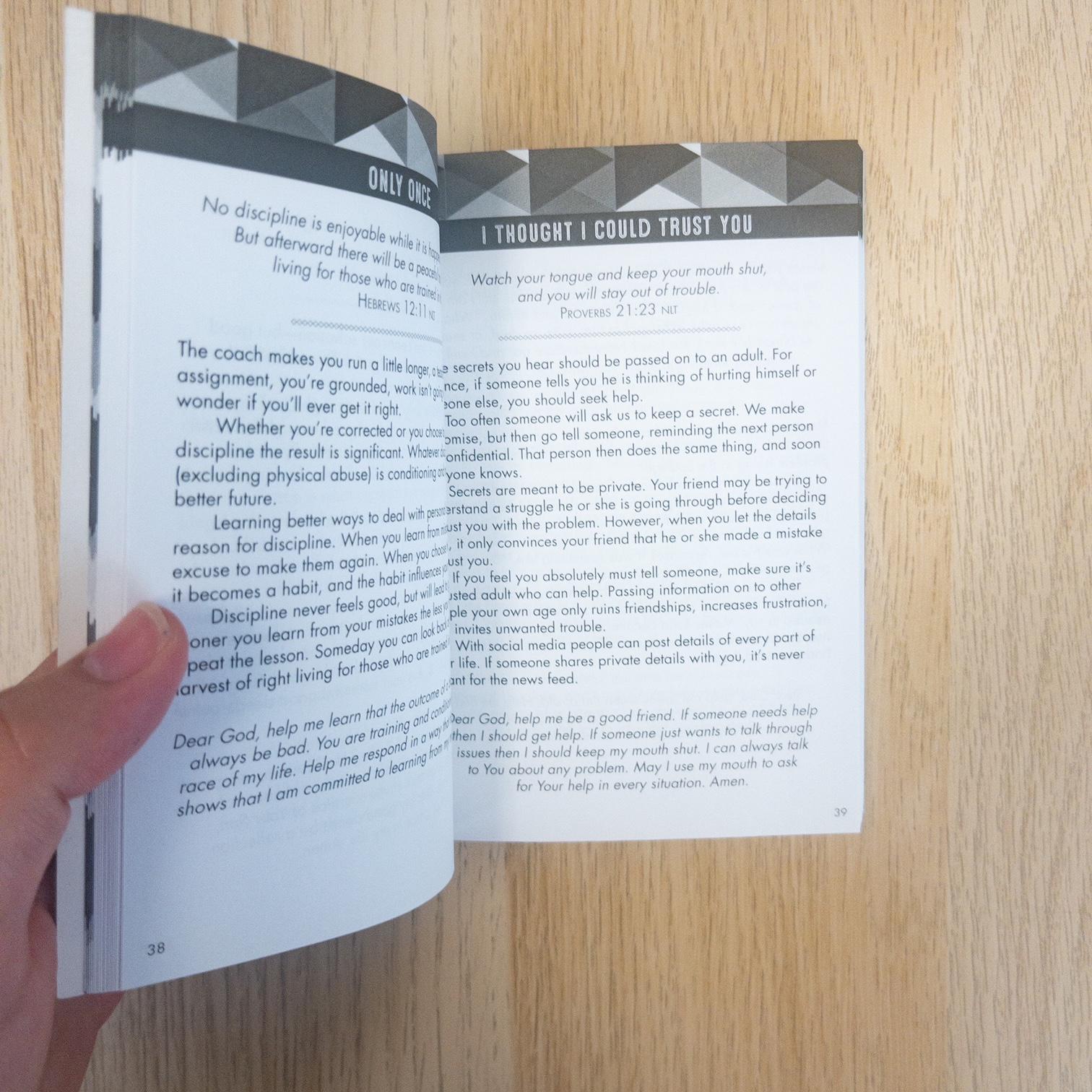 3 Minute Devotions for Guys