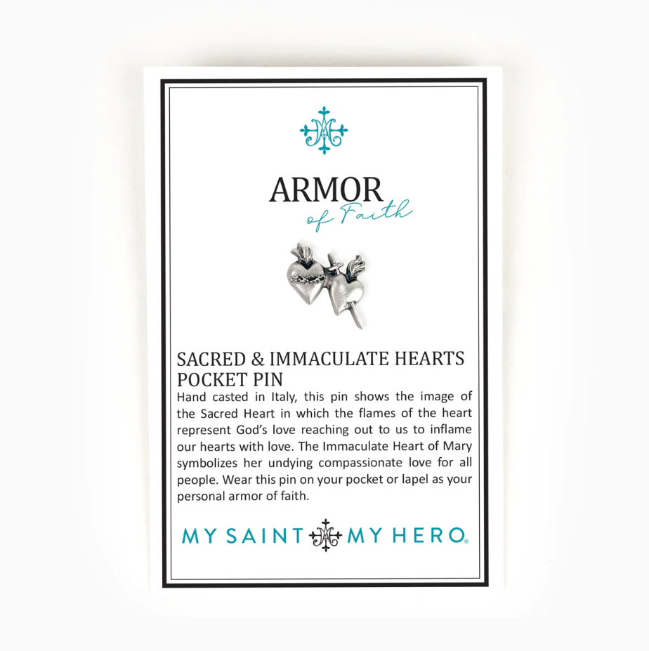 Armor of Faith Pocket Pin