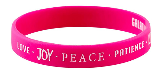Fruit of the Spirit Silicone Bracelet