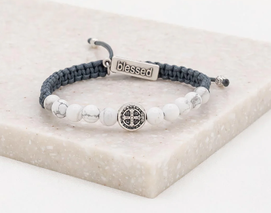 Wake Up and Pray Meditation Bracelet