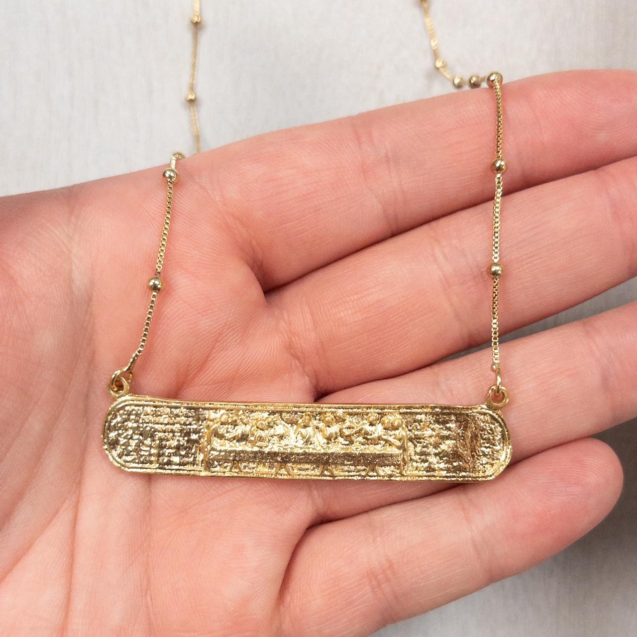 The Last Supper Bar Necklace