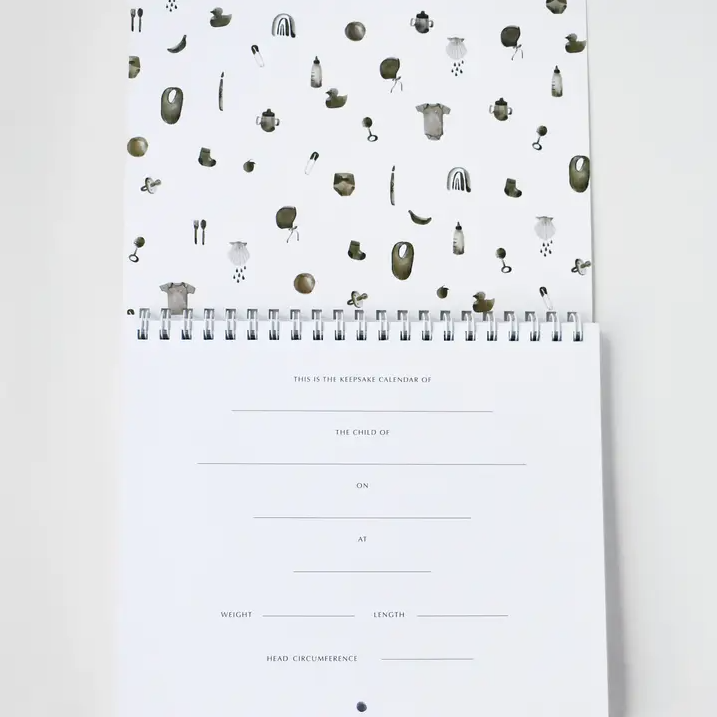 Christian Baby Milestone Calendar