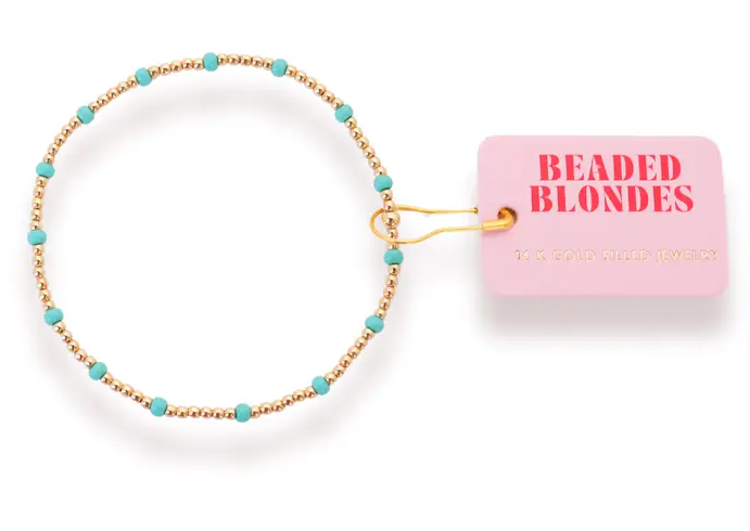 Turquoise Dainty Poppi Bracelet