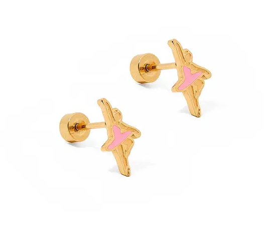 Ballerina Screwback Studs