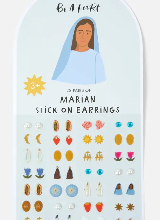 Marian Stick On Earrings
