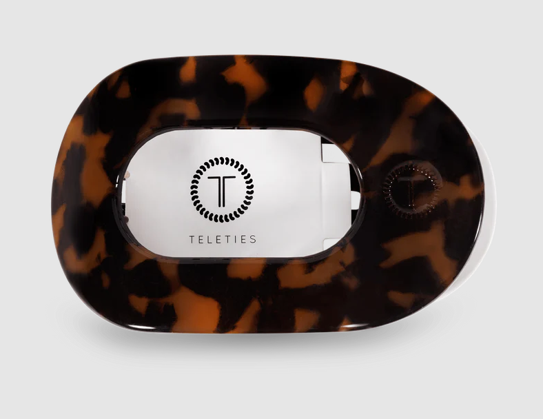 Teleties Hair Clip, Medium Flat Round