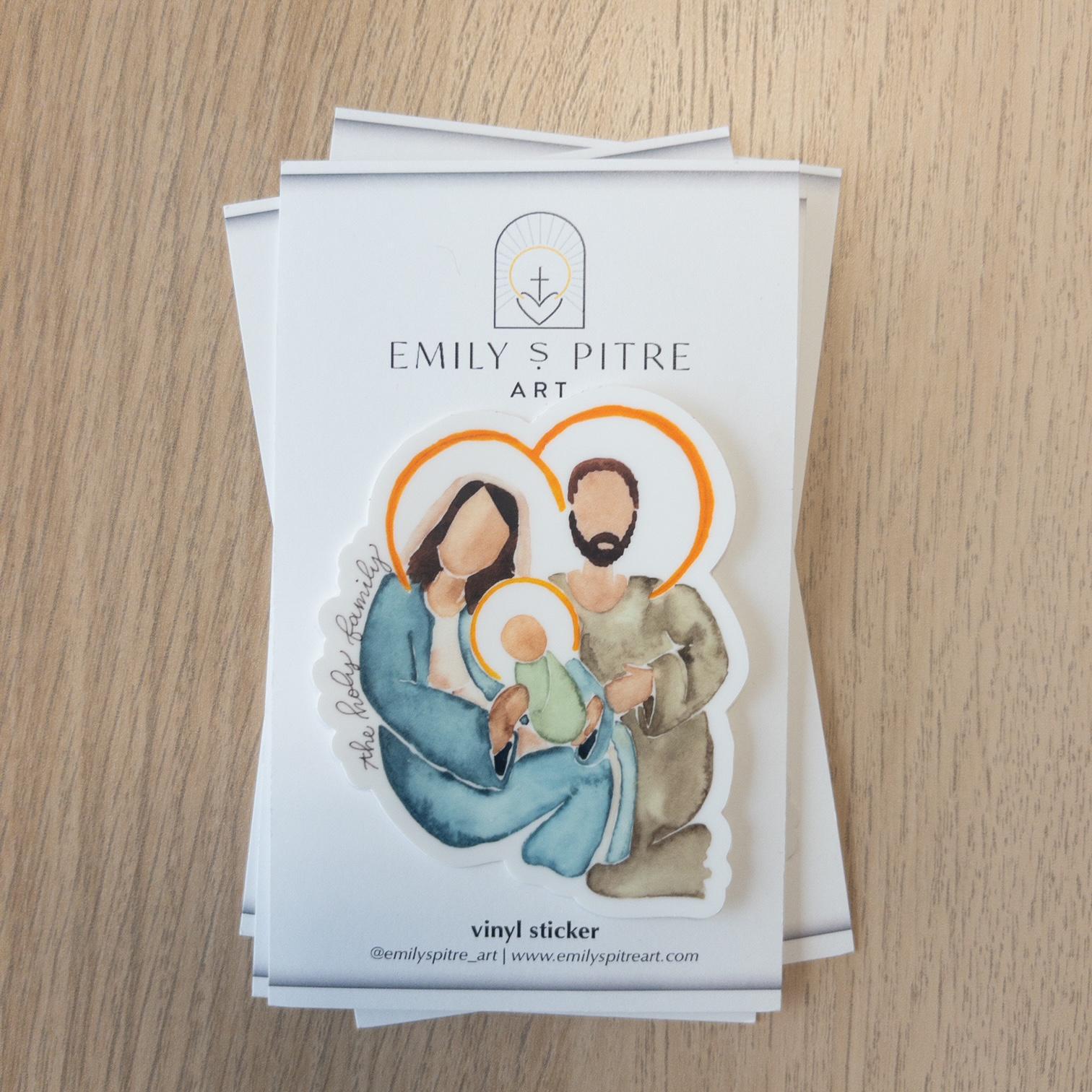 Holy Family Sticker {new}
