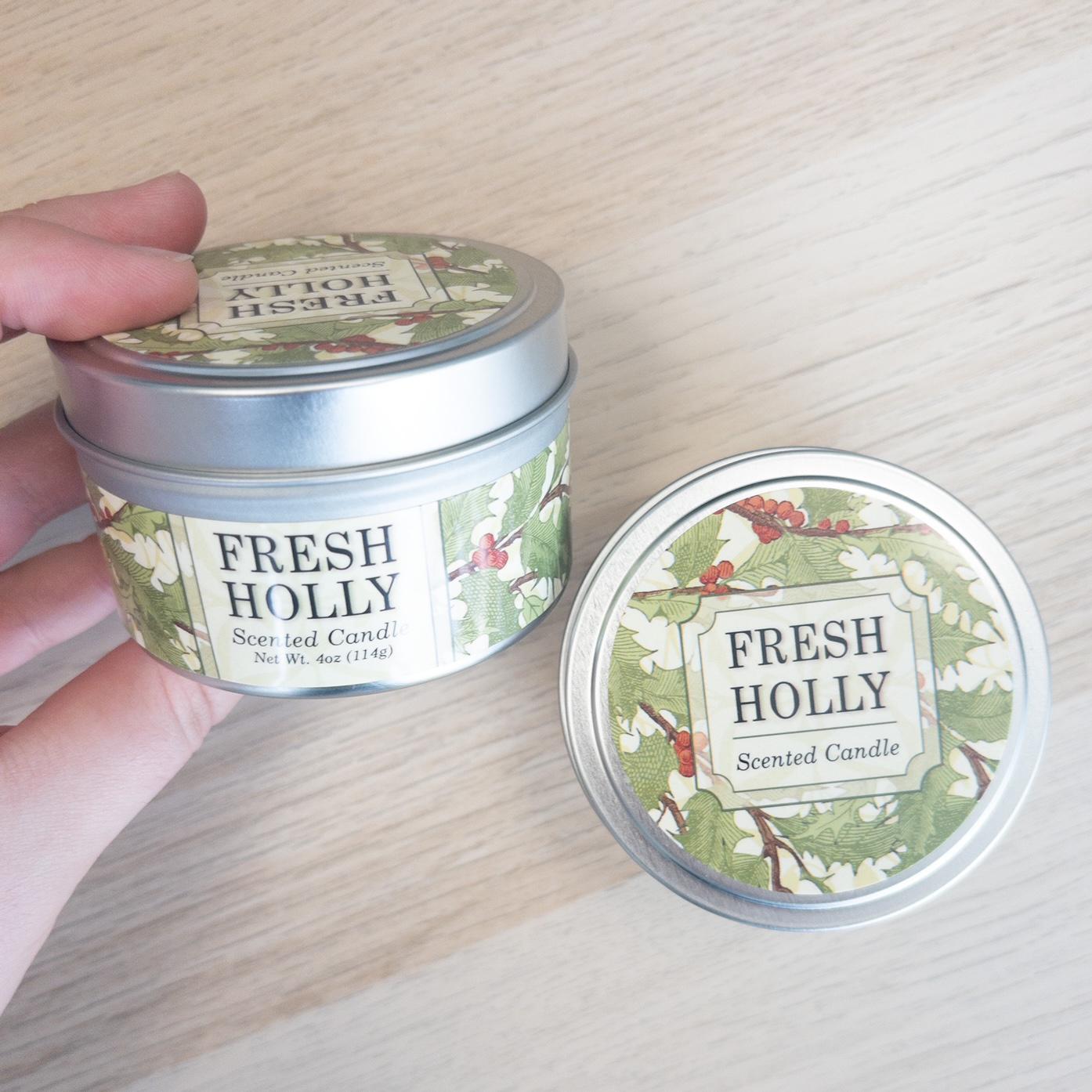 Fresh Holly Candle {4 oz}