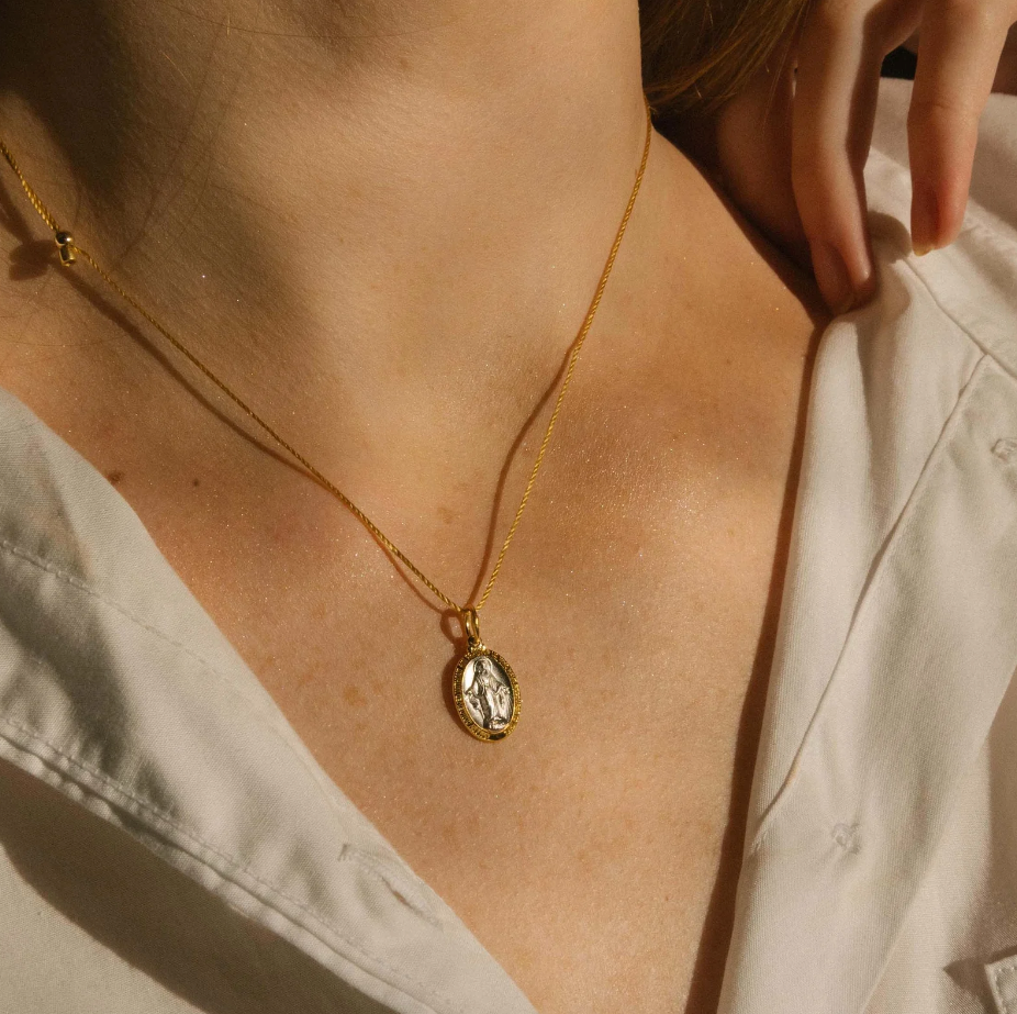 Higher Power: Mother Mary Necklace