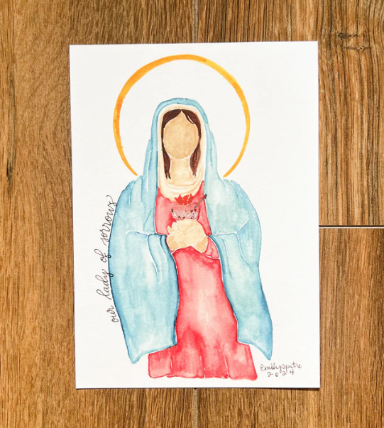Our Lady of Sorrows Print