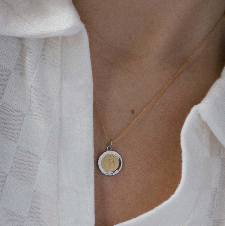 Higher Power: Guardian Angel Necklace