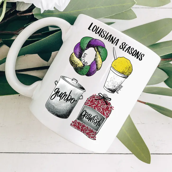 Louisiana Seasons Coffee Mug