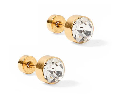 Juliet CZ Screwback Studs