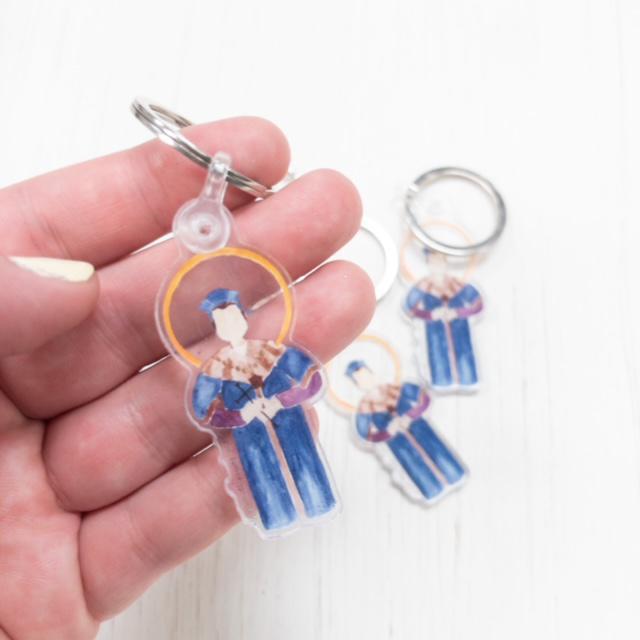 St. Thomas More Keychain