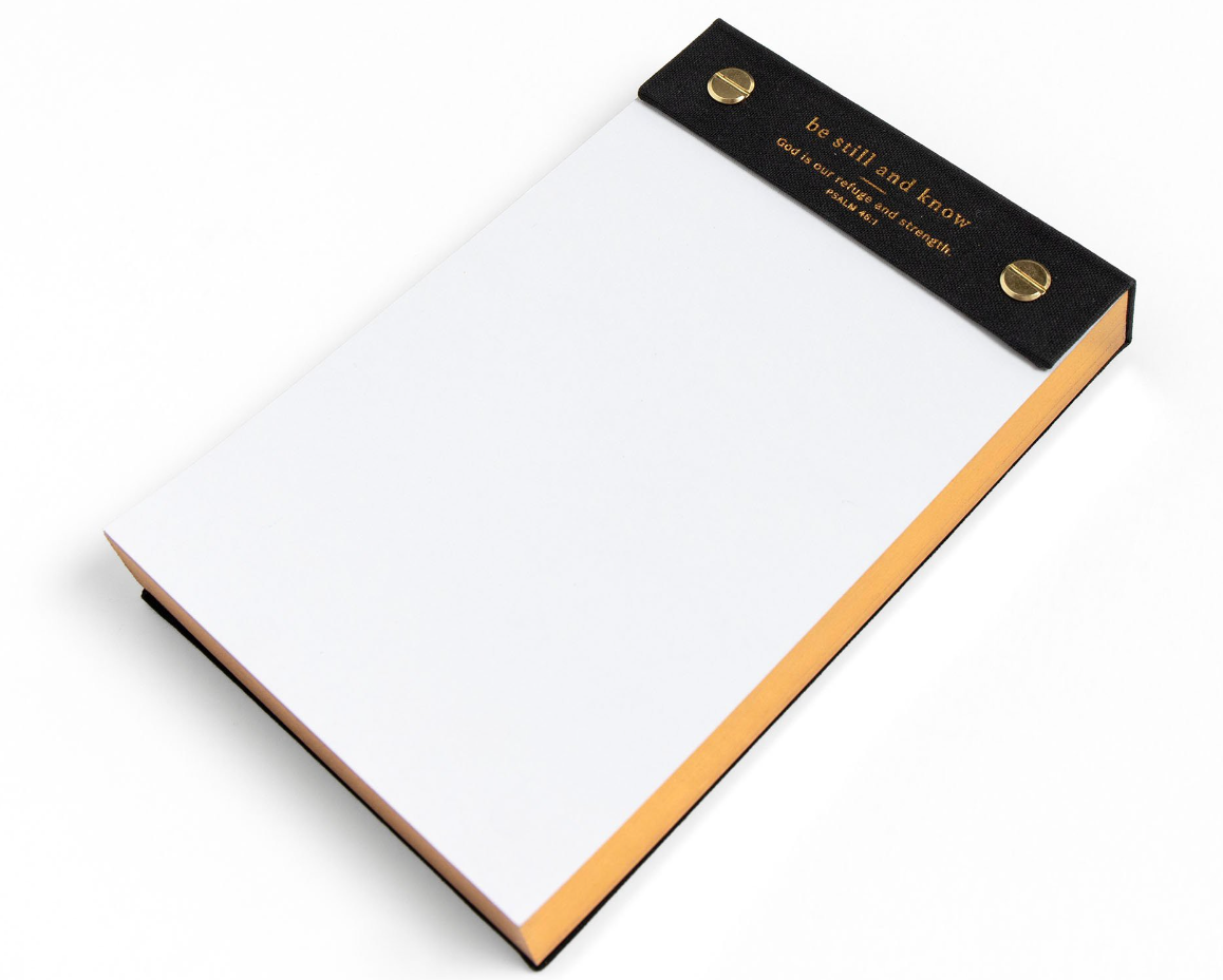 Be Still And Know Notepad