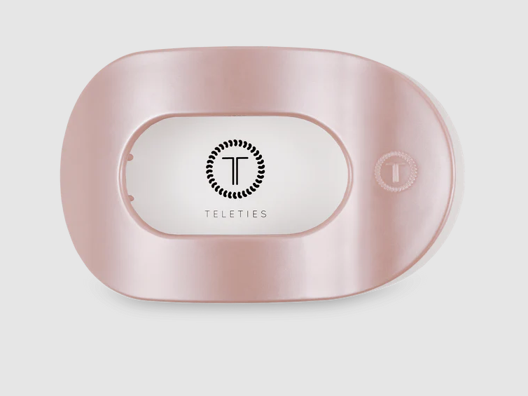 Teleties Hair Clip, Medium Flat Round