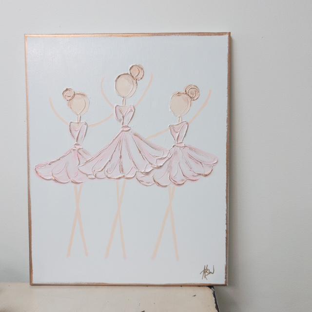 Ballerina Trio Canvas