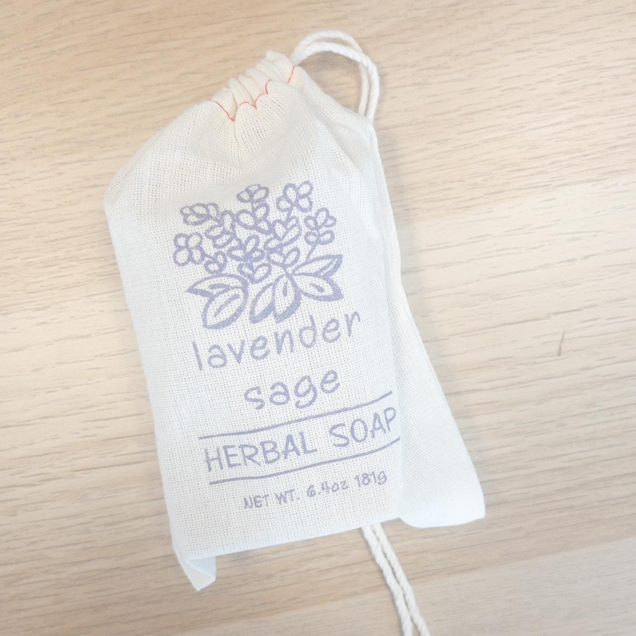 Lavender Sage Herbal Soap {6.4 oz}