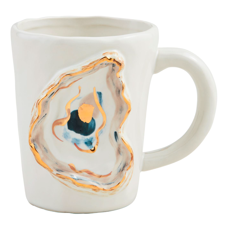Oyster Shell Mug