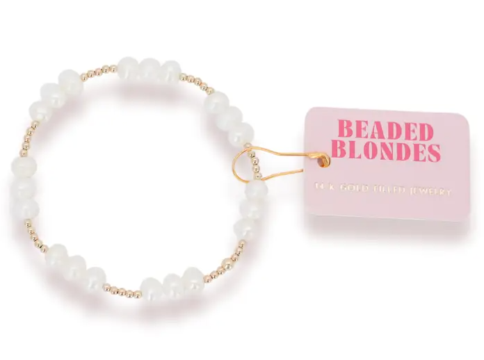 Ily Coastal Pearl Bracelet in Gold