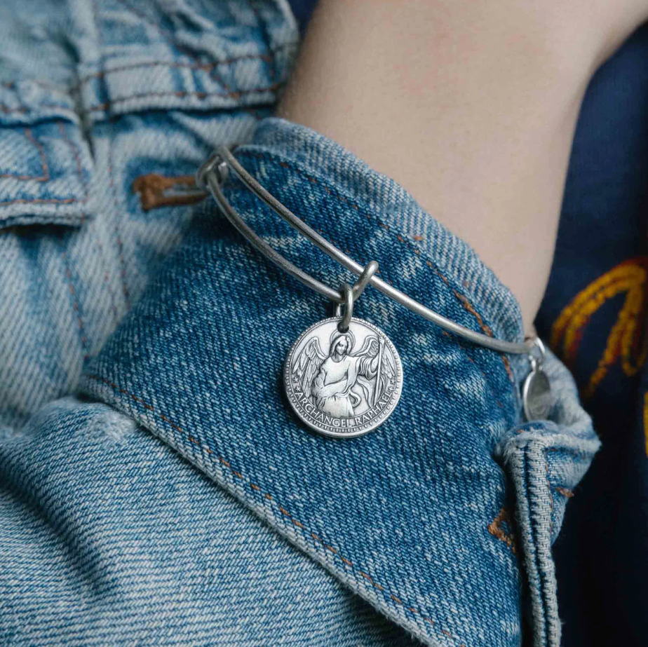 Better Together: Mother Mary & Archangel Raphael Bangle
