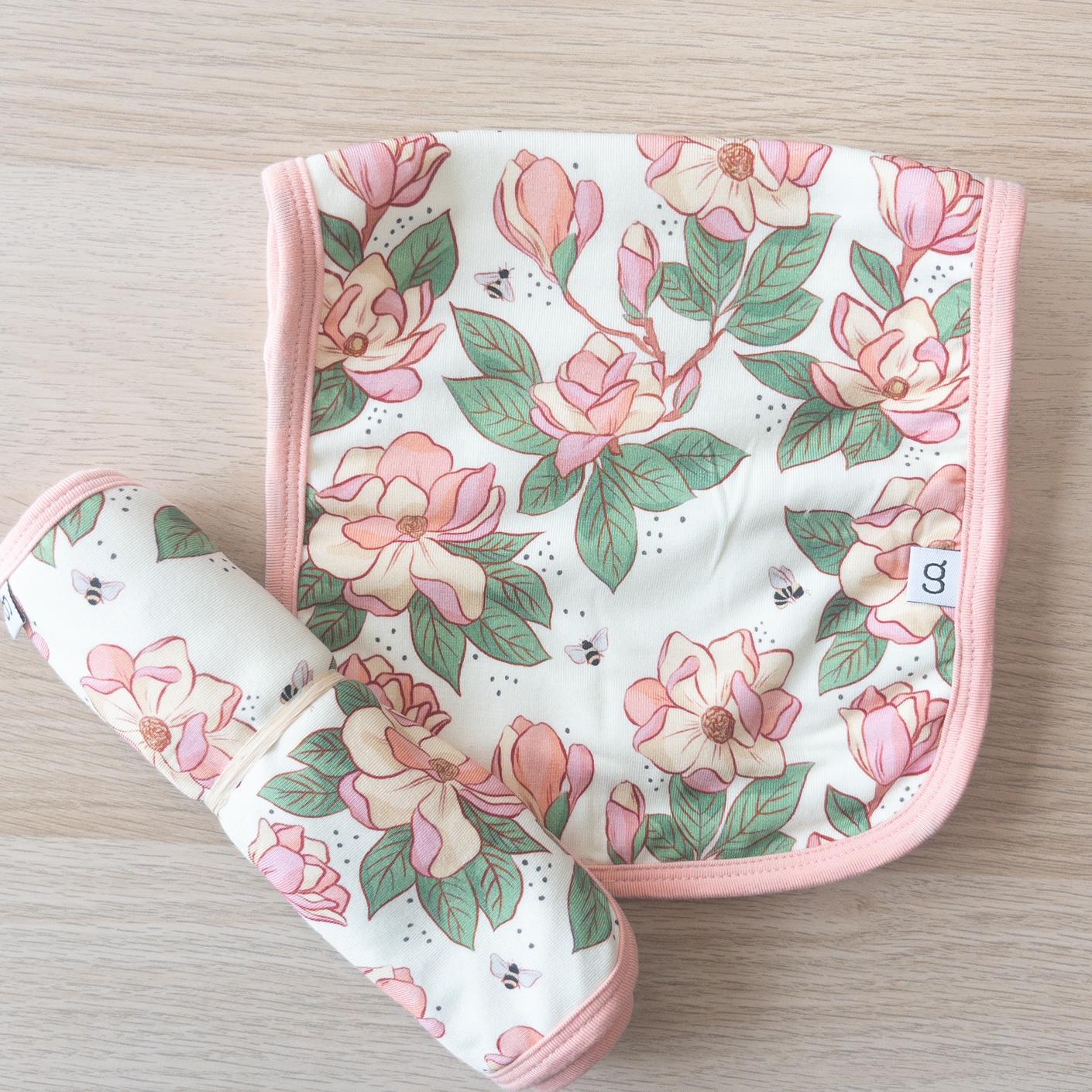 Burp Cloth, Magnolia