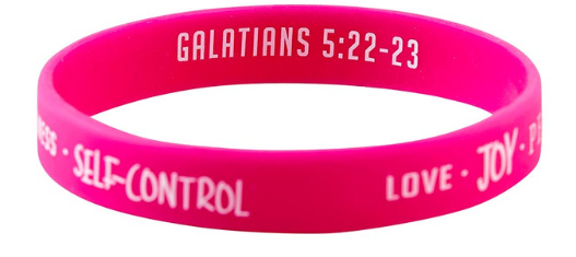 Fruit of the Spirit Silicone Bracelet