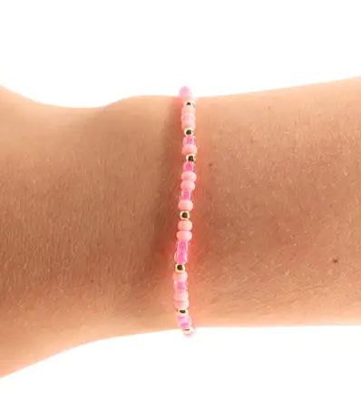 Hot Pink Sprinkle Bracelet