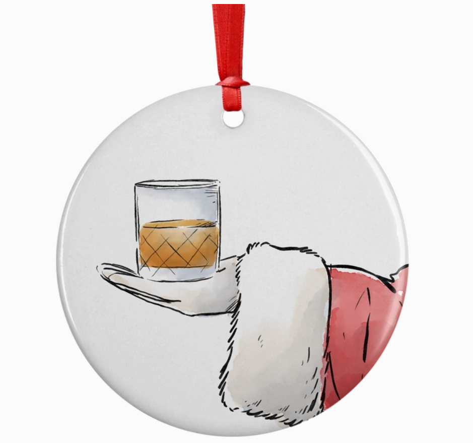 Bourbon Barrel Ornament