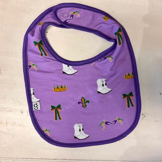 Bib, Mardi Gras Boots