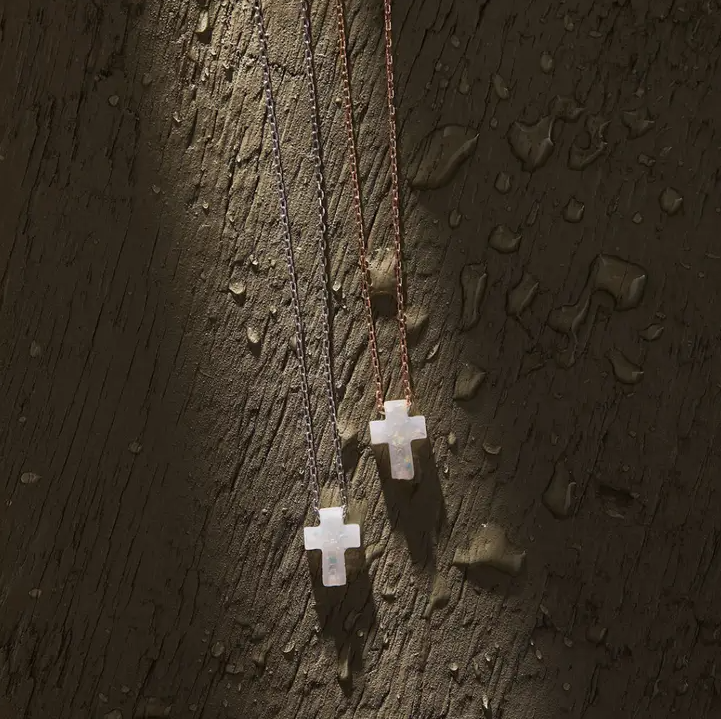 Holy Water Cross Necklace