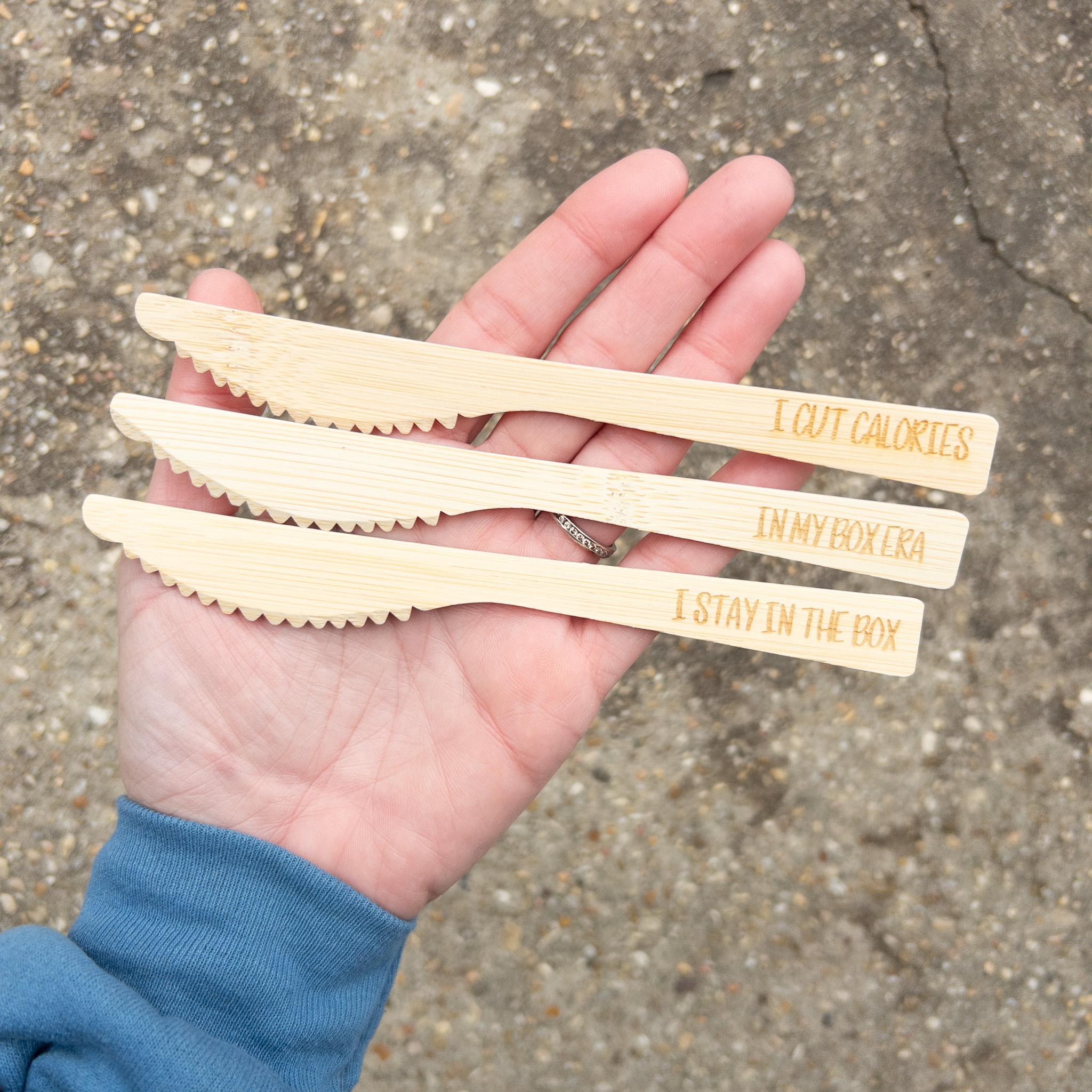 King Cake Bamboo Knife