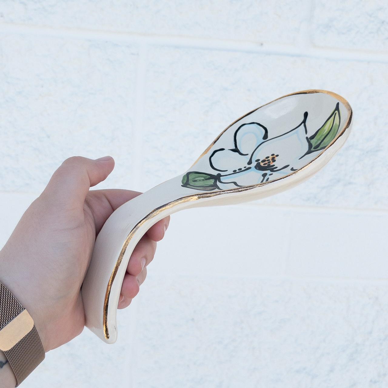 Magnolia Spoon Rest