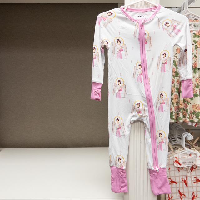 Pink Guardian Angel Zippy