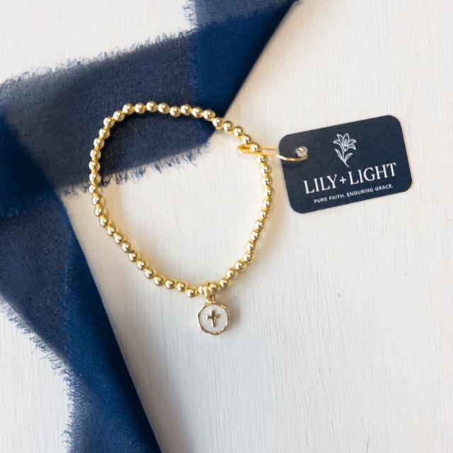 L+L Bracelet, Faith (Gold)