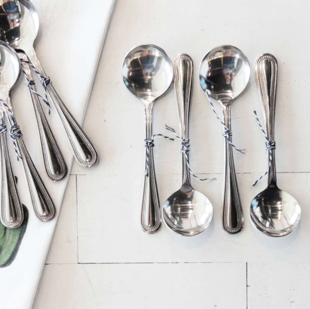 Pelican Gumbo Spoons, Plain {Set of 2}