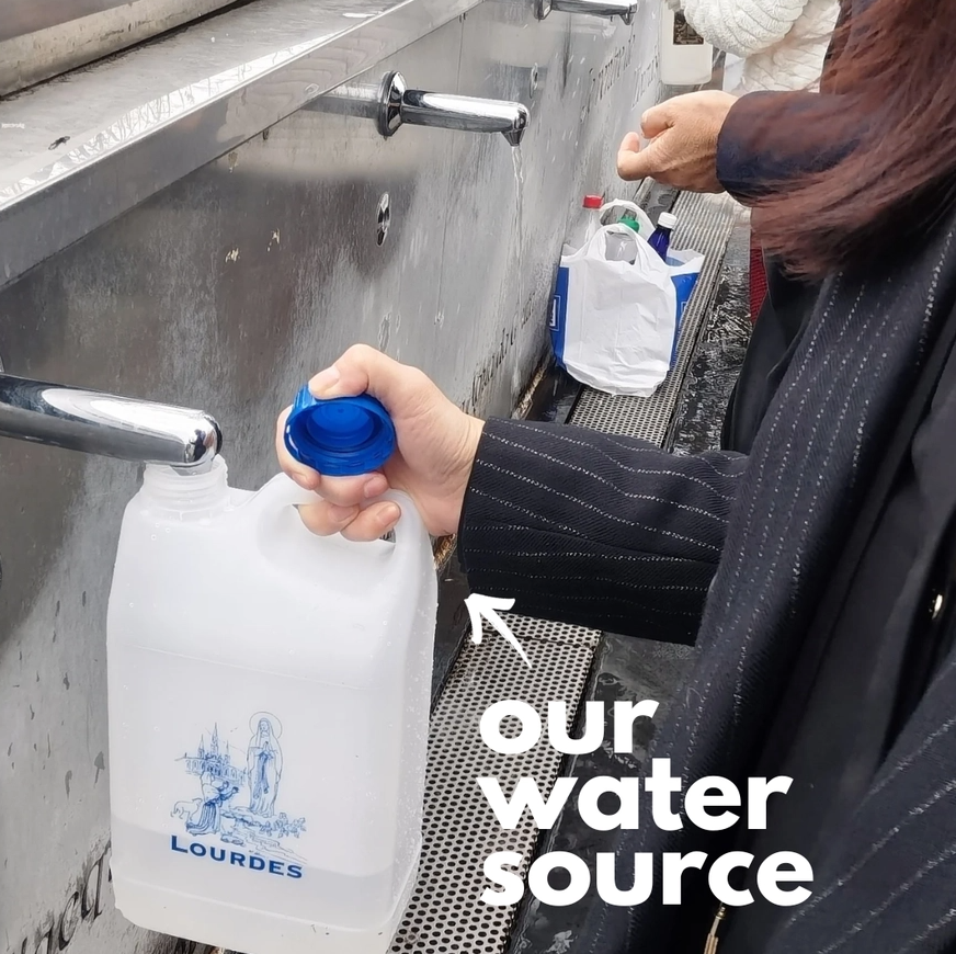 Holy Water Pink Ribbon Awareness Bracelet