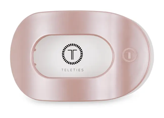 Teleties Hair Clip, Large Flat Round