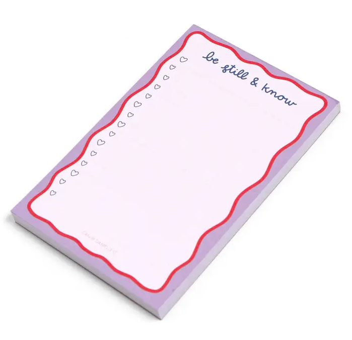 Be Still & Know Notepad
